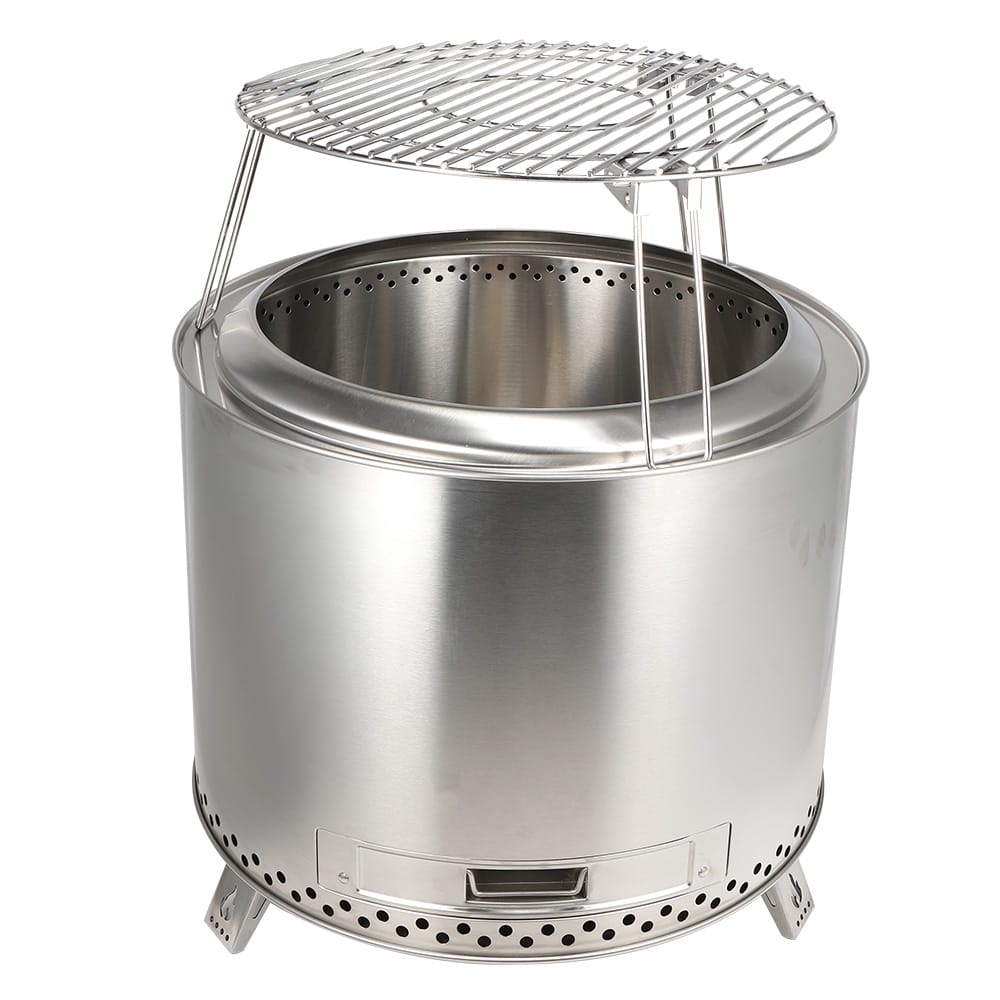 KZ Y smokeless fire pit with cooking grill attachment – outdoor BBQ fire pit combo KZ Y smokeless fire pit with cooking grill attachment – outdoor BBQ fire pit combo