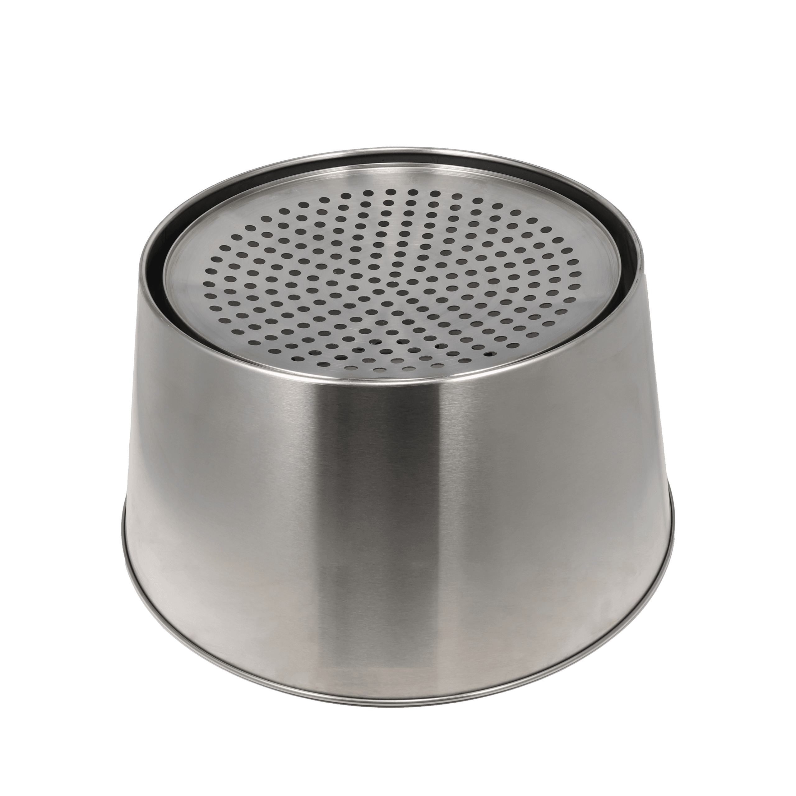 KZ-YS smokeless fire pit perforated bottom ash plate – stainless steel easy-clean design