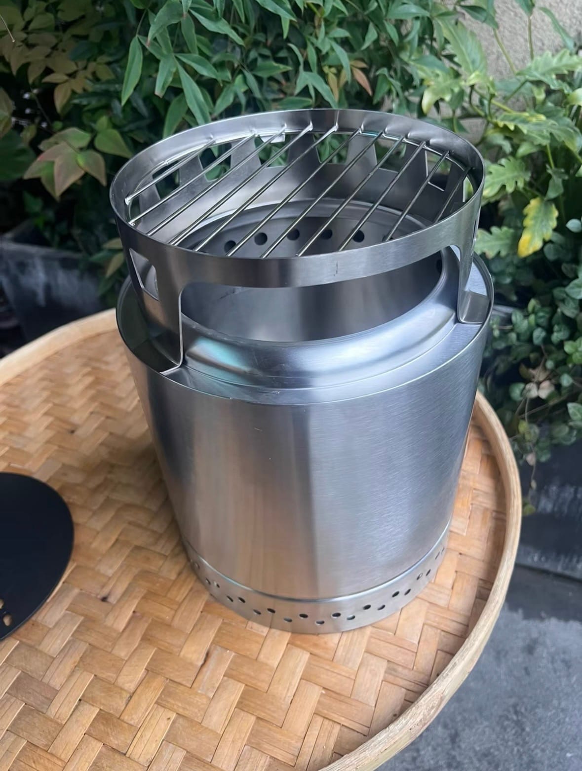 KZ-X compact tabletop smokeless fire pit — portable and lightweight, glamping and travel retail