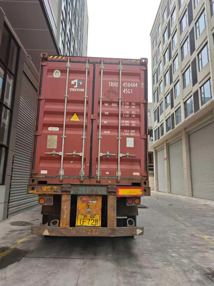 Container at loading